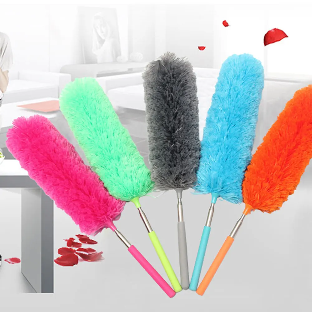 Newly Soft Microfiber Duster Brush Static Anti Dusting Brush Home Air