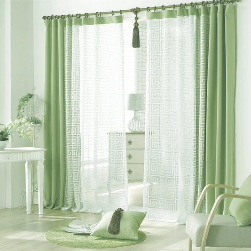 Зеленые Ткани Для Шторы Купить