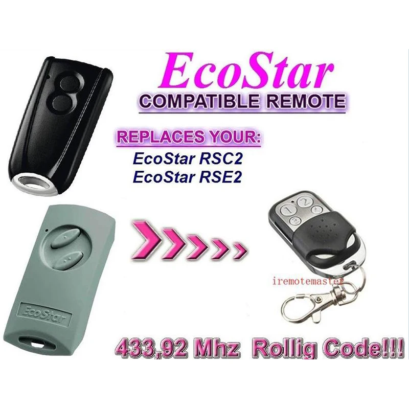 

5pieces FOR Hormann Ecostar RSE2 RSC2 Handsender remote top quality FINE