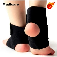 Магнитный турмалиновый Подогрев лодыжки Поддержка терапия Защита Отопление защитный турмалиновый Лодыжка brace 1 пара