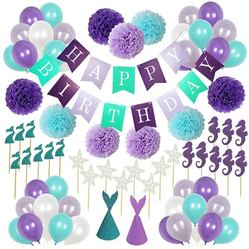 

Happy Birthday Letter Banner Balloons Decorations Anniversaire Ballon Wedding Baloon Ballons Party Supplies Globos Fiesta JY104