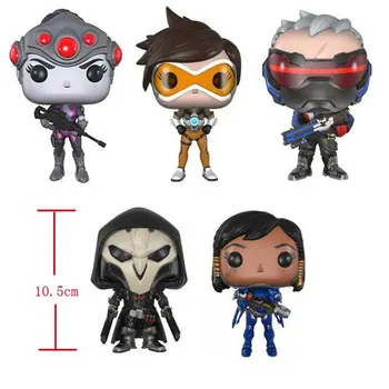 

Funko POP OW game Over watche Widowmaker/Reaper/WINSTON/SOLDIER:76 Action Figure toys for children birthday Gift