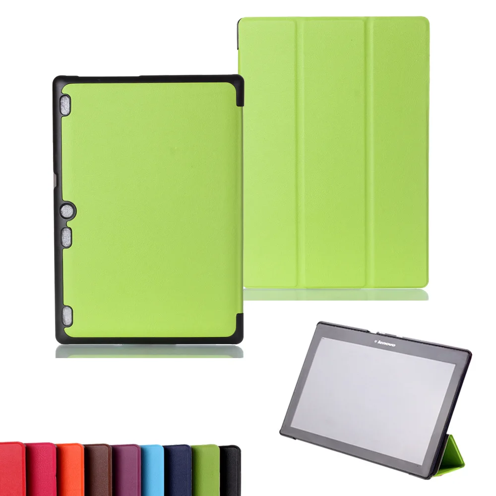 

1pc Cover case for Lenovo Tab 2 A10-70 A10-70F A10-70L A10-30 X30F 10.1 inch tablet PU leather case