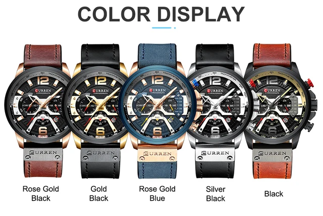 2019 Top marka CURREN modne męskie zegarki wojskowy skórzany wodoodporny kwarcowy zegarek męski Sport chronograf Relogio Masculino tanie tanio QUARTZ Klamra 3Bar Stop 24cm 14mm 24mm Okrągły Kwarcowe Zegarki Na Rękę Skóra Kompletna kalendarz Odporne na wodę 2019 Top marka CURREN modne męskie zegarki wojskowy skórzany wodoodporny kwarcowy zegarek męski Sport chronograf Relogio Masculino tanie tanio QUARTZ Klamra 3Bar Stop 24cm 14mm 24mm Okrągły Kwarcowe Zegarki Na Rękę Skóra Kompletna kalendarz Odporne na wodę