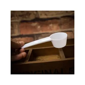 

Free Shipping 200pcs 30ml Scoops/Spoons For Food/Milk/Washing Powder/Medcine 15g Professional Plastic White Measuring Spoons