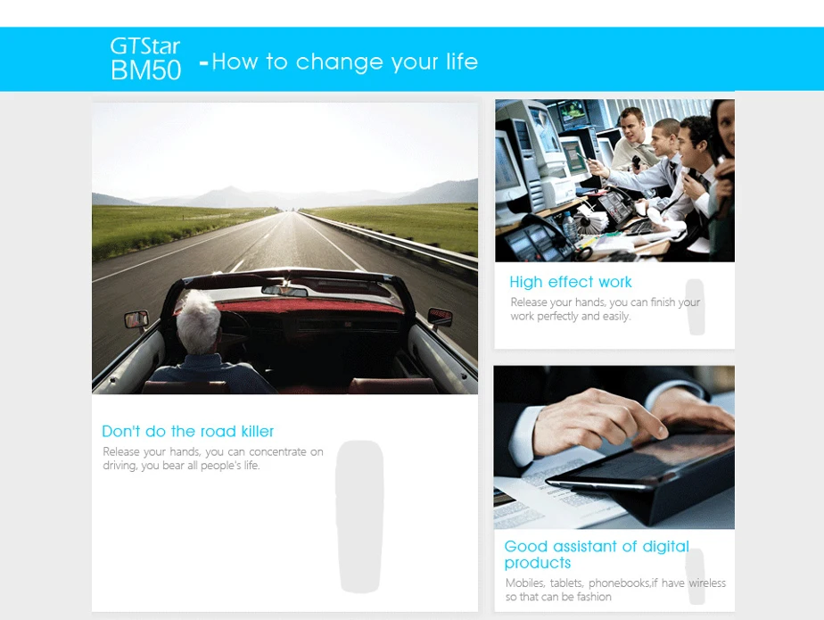 Беспроводная гарнитура bluetooth dialer GTSTAR BM50, стерео мини-наушники, поддержка sim-карты и набора номера, простой карманный мобильный телефон PK BM70
