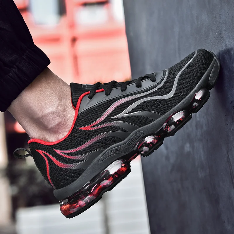

Sneakers Men Bow-Blade Outdoor Running Shoes For Men Cushioning Spring Blade Sport Shoes Cool Breathable Male Shoes