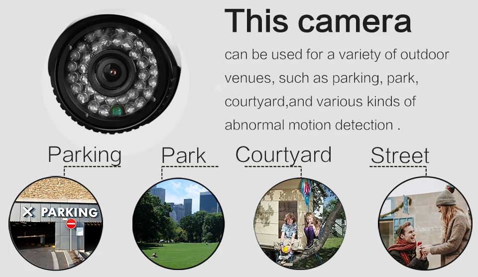 ZSVEDIO Surveillance Cameras CCTV Monitor IP Camera CCTV Camera WIFI  IP Cameras Outdoor Waterproof Night Vision Device Webcam (5)