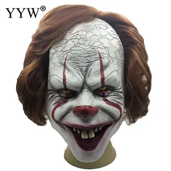 

Stephen King'S It Mask Clown Party Carnival Halloween Scary Masks Mascaras Clown Cosplay Halloween Masker Funny Maska Joker Mask