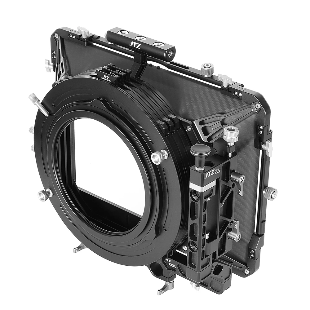 JTZ DP30 Cine Carbon Fiber " x 6" Матовая коробка 15 мм/19 мм для sony ARRI RED CANON BMD A7 A7R A7RS A7III GH5 GH6 A6500 A6300