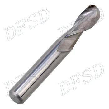 

Durable 6mm Two Flute Carbide Ball Nose End Mills CNC Bits CEL 17mm Blade Length