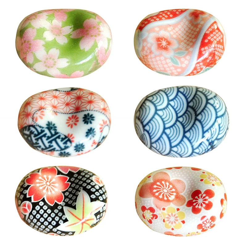

Home Decoration Cute Japanese Ceramic Ware Ingots Chopsticks Stand Rack Porcelain Spoon Fork Holder New Drop shipping