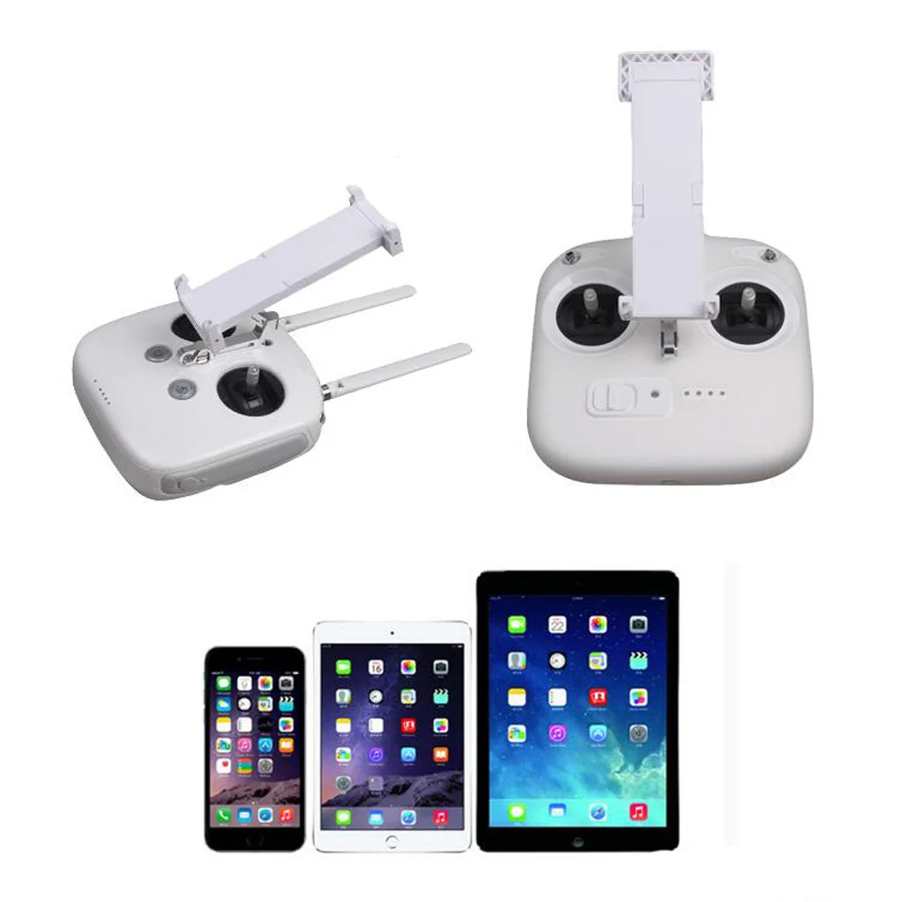 DJI Phantom 4/3 Phone Clip Upgraded Tablet Extended Holder with Metal