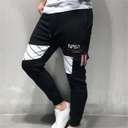 Новые спортивные пробежки мужские брюки для бега дышащие для фитнеса и спортзала Велоспорт Пешие прогулки Тренировки Баскетбол Футбол