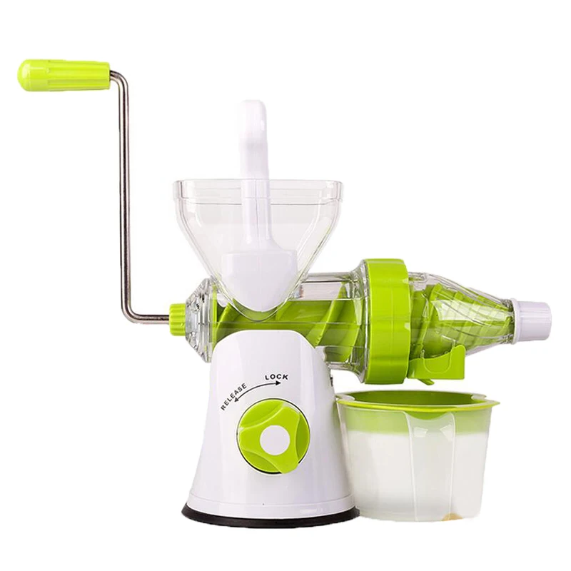 ice cream machine & slow juicer Fruit vegetable Tools Plastic Multifuctional Fruit Squeezer hand ...
