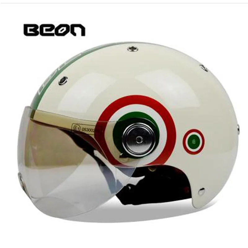 New arrival brand Beon vintage helmet Scooter motos motorbike capacetes retro motorcycle half face helmets