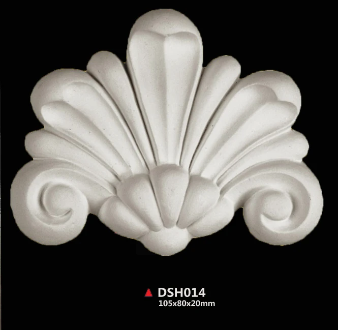 

PU polyurethane fireplace part decoration European style ceiling decor doorframe portal decorating components