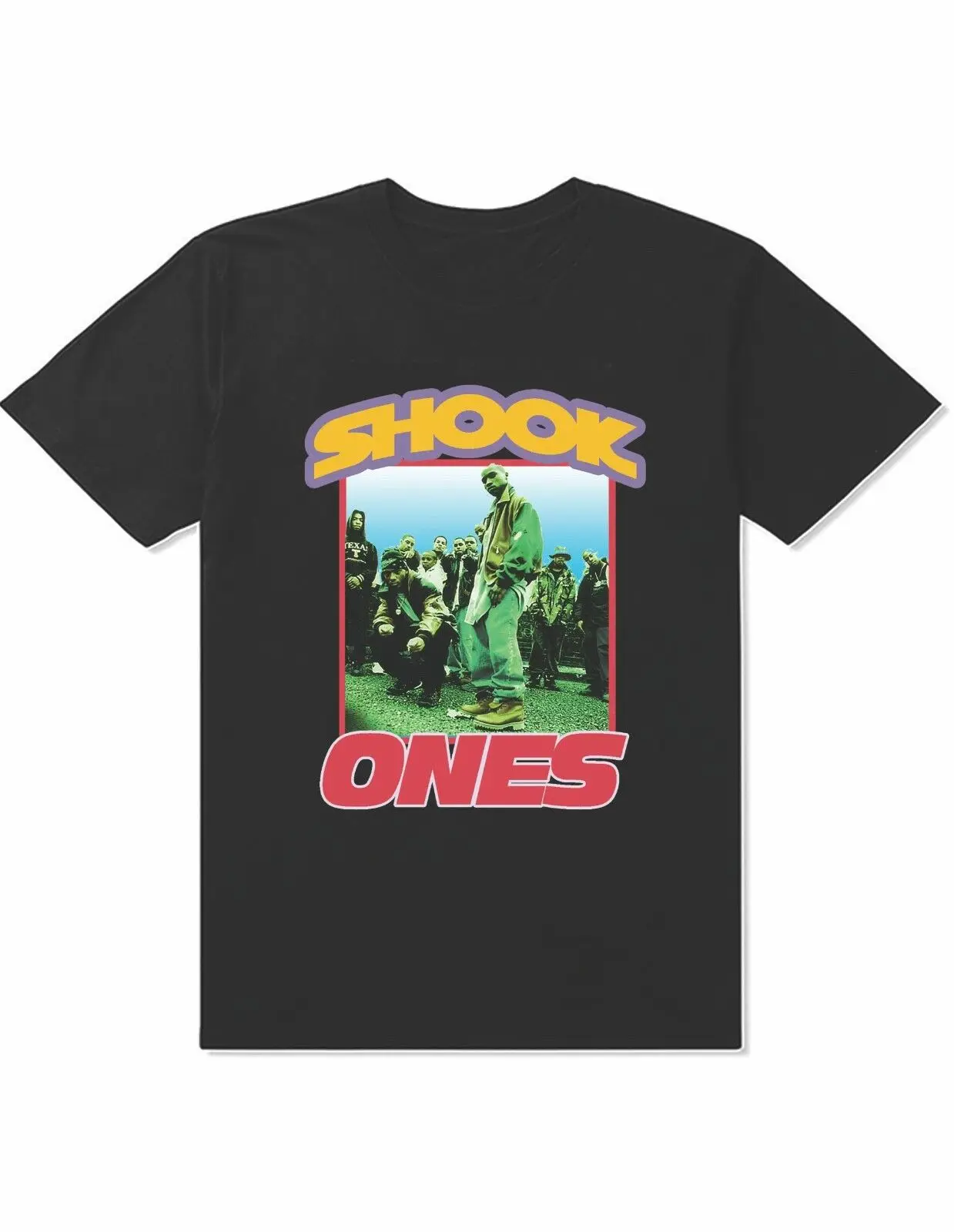 

MOBB DEEP SHOOK ONES RAP TEE UNISEX T SHIRT Vintage Style Hip Hop Fashion Queens T Shirt Tops Summer Cool Funny T-Shirt