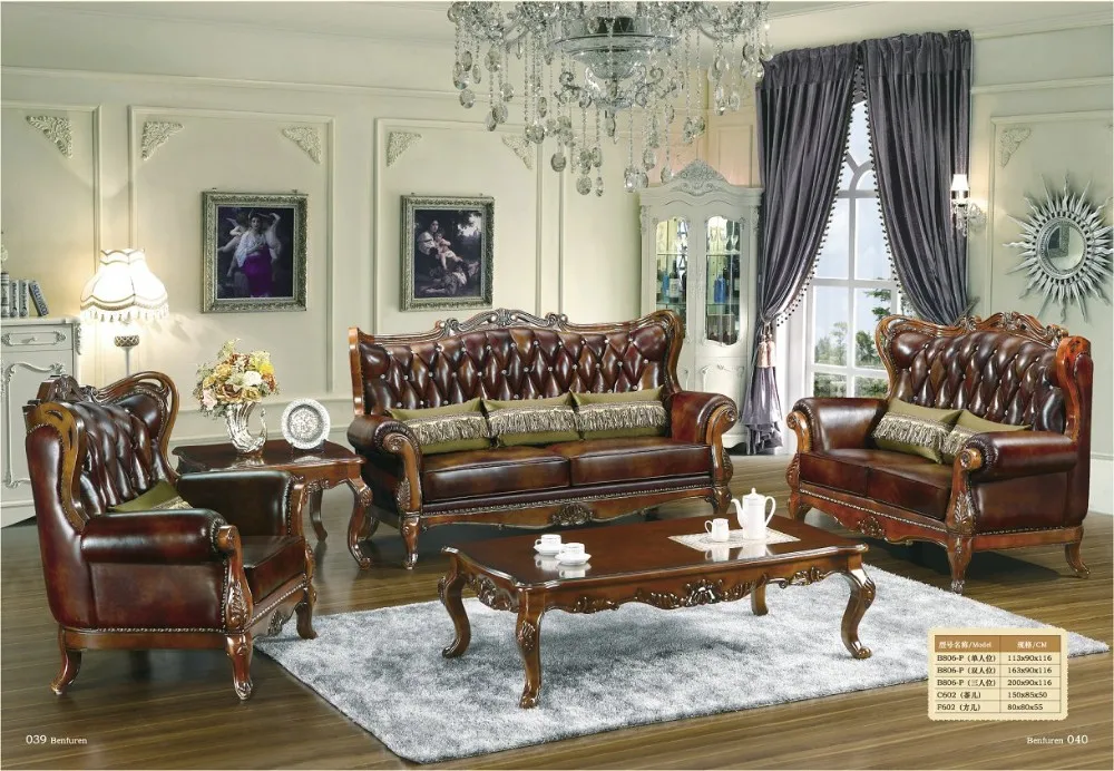 2017, распродажа новое кресло диваны для Гостиная Роскошные евро классический диван с Чай Таблица доставки в Монреаль Бесплатная доставка