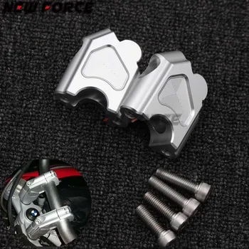 

For BMW F800GS / F800R/ F800GT Silver Motorcycle Accessories Handle Bar Clamp Raised Extend Handlebar Mount Riser