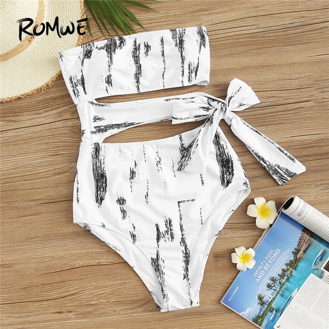 {Excellent|Wonderfull|Very Good|Very Recommended} Romwe Sport Sexy Bikinis Set Cut-out Side Knot Bandeau One Piece Swimwear Women Summer Beach Vacation 2019 Wire Free Swimsuit Limited Price {Excellent|Wonderfull|Very Good|Very Recommended} Romwe Sport Sexy Bikinis Set Cut-out Side Knot Bandeau One Piece Swimwear Women Summer Beach Vacation 2019 Wire Free Swimsuit Limited Price