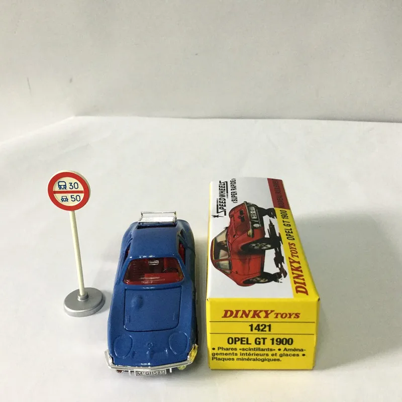 Динки игрушки атлас 1421 1/43 OPEL GT 1900 SPEEDWHEELS сплава литья под давлением модели автомобиля игрушки