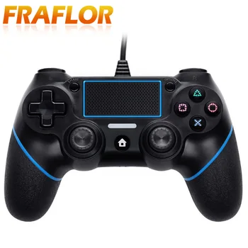 

Wired Controllers for PS4 Controller USB Gamepads for Vibration Wired USB Cable Joystick Handle Gaming for PlayStation 4 Console