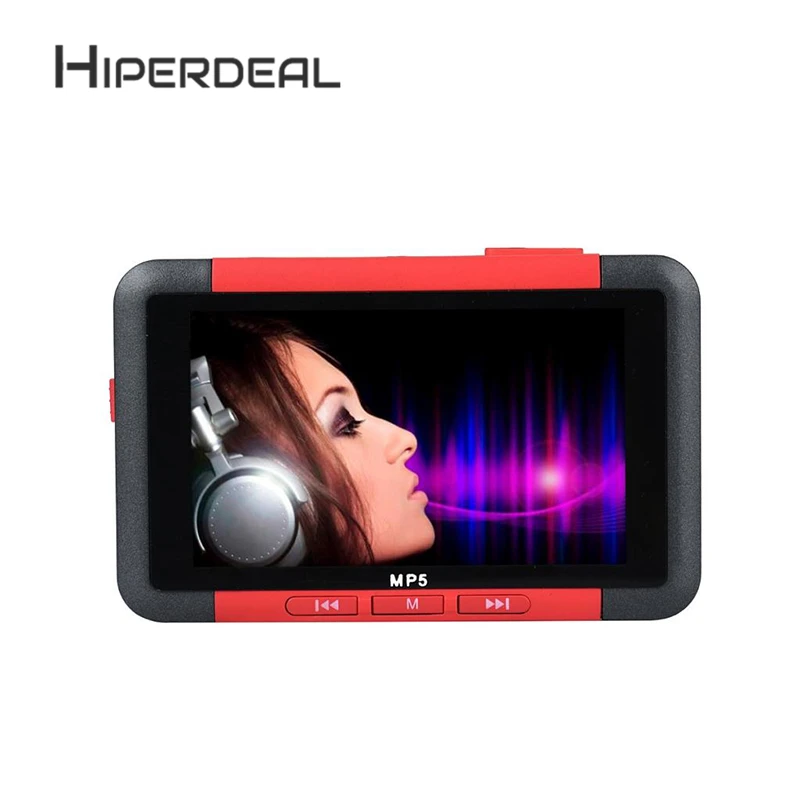 Тонкий музыкальный плеер HIPERDEAL8GB MP3 MP4 MP5 с ЖК экраном 4 3 дюйма FM радио видео фото