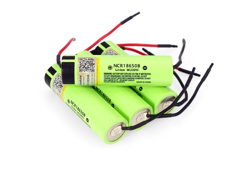 1-8 шт Liitokala NCR18650B 3,7 V 3400mAh 18650 перезаряжаемая литиевая батарея для батареи+ DIY Linie