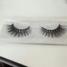 100 пар Полный Газа ресницы естественным продолжением ручной работы ресницы Косметика Инструменты