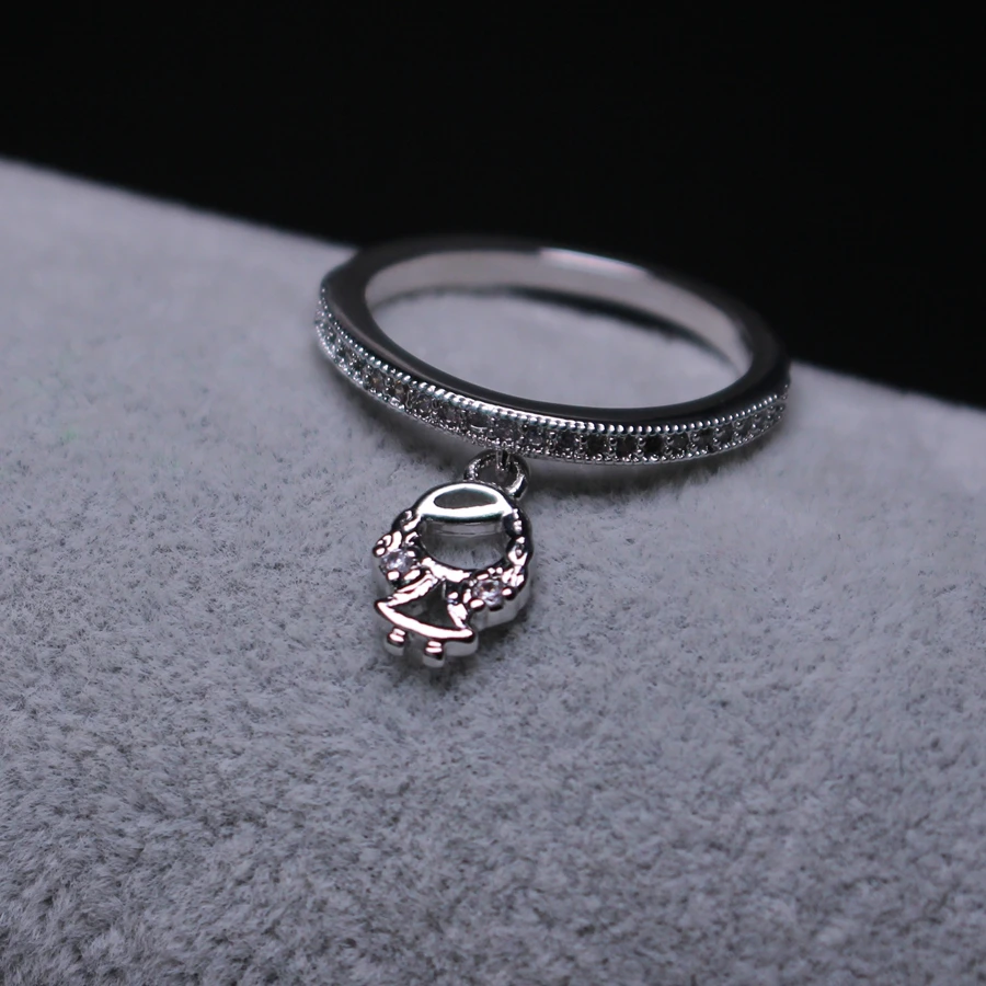 

Newranos Little Boy & Girl Rings Women Engagement Ring Paved Tiny Zirconia CZ rings fashion Jewelry For women Gifts RGY801