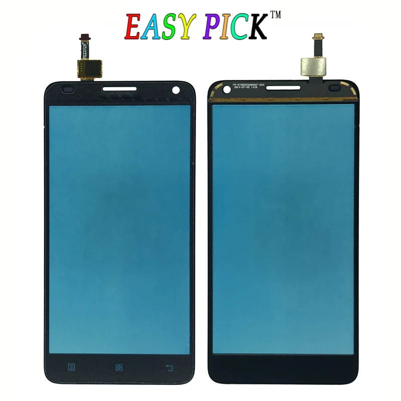 

Black For Lenovo S580 Capacitive Glass Lens Touch Screen Glass Lens Panel Digitizer