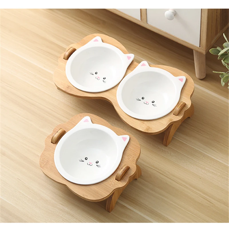 cat food bowl holders