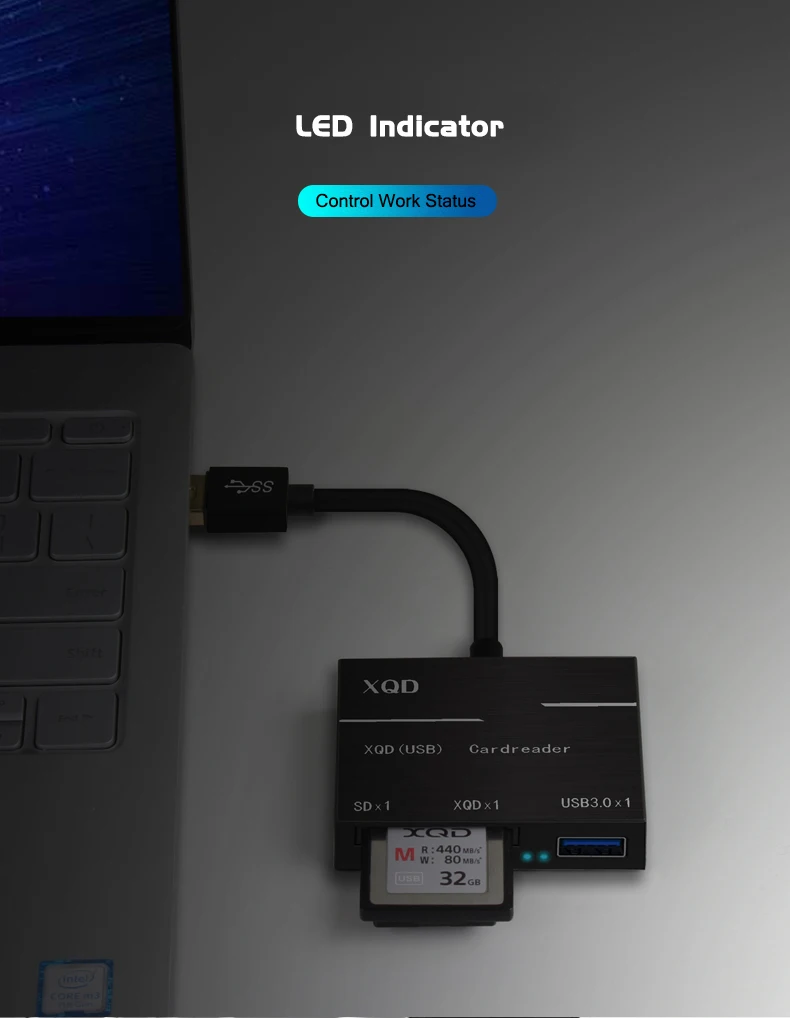 USB 3,0/Тип C USB C XQD SD кард-ридер 500 МБ/с. высокое Скорость Камера комплект адаптер для sony м/G серии Nikon для Lexar USB карта XQD