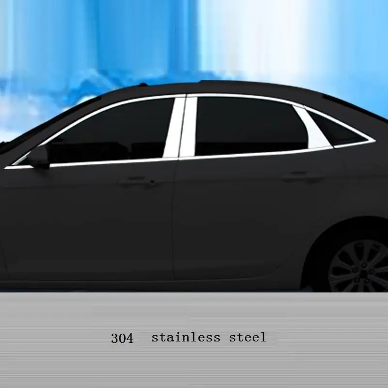 

Window automobile modified car styling accessories sticker strip bright sequins accessory protecter 15 16 17 FOR Ford Escort