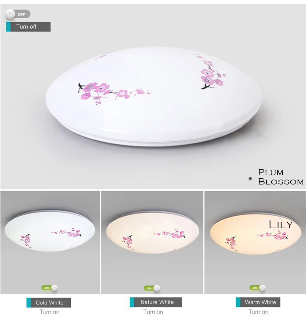 wahite led ceiling light