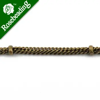 

2.8MM Brass vintage Bronze Ball chain,Handmade,sold 50 meters per Roll