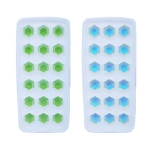 18-Ice Cube лоток пластик многоразовые кубики льда плесень самодельный лед кремовый чайник с Съемная крышка полезные инструменты для мороженого