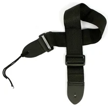 2x нейлон Регулируемый ремень Акустическая Электрогитара гитара черный горячий