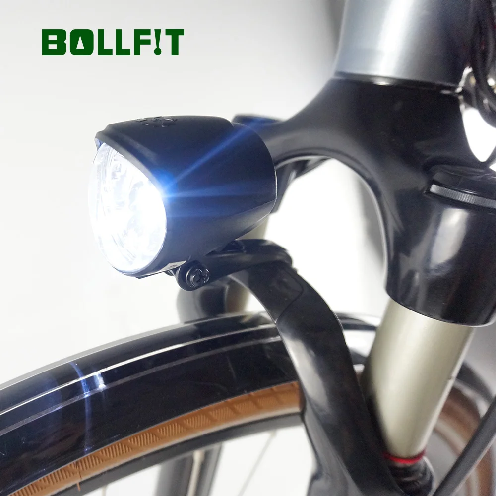 

BOLLFIT Electric Bike 36V/48V LED eBike light 150LM Flash Light For Electric Bike Conversion Kit