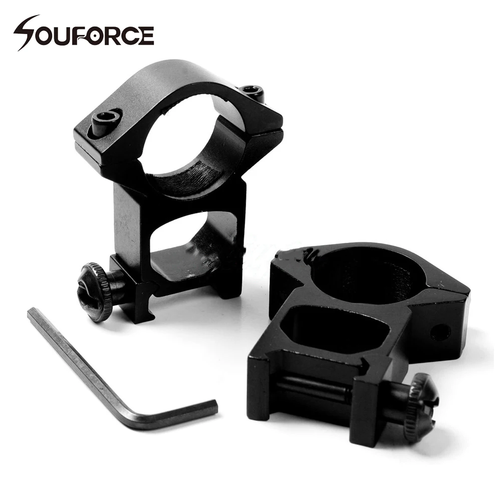 25,4 мм Высокая база прицел кольцо Крепление/прицел кольцо подходит 20 мм Пикатинни для 25,4 мм канатные оптические прицелы