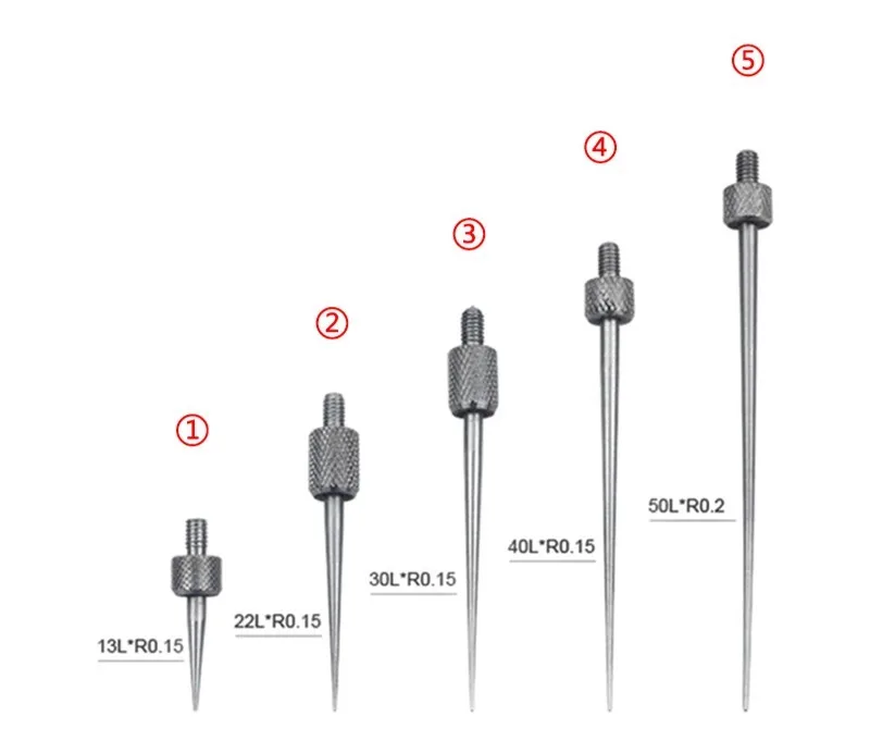 1 шт. циферблат индикаторы наконечник головка зонда резьба M2.5 диаметр индикатор Калибр контактная точка измерительные инструменты аксессуар