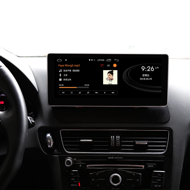 Автомобильный gps-навигатор 2G ram 32G Android для Audi Q5 A4L 2006-2016 10 25 &quotgps-навигация радио