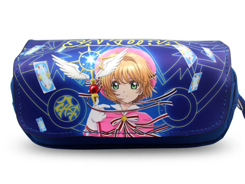 Новое поступление, школьный пенал Sailor Moon/card captor sakura, чехол для карандашей, Мой сосед Тоторо/Сказочный хвост, косметичка, аниме, пенал