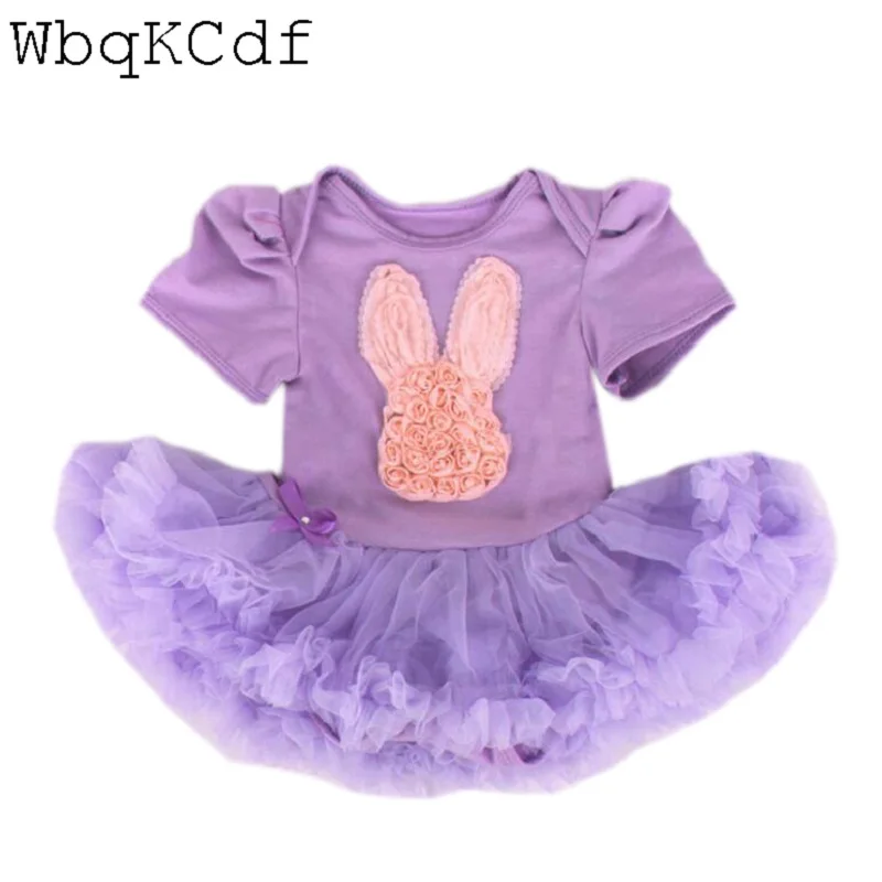 

New Girl Cosplay Dresses Easter Costumes Party Tutu Dress For Baby Children's Vestido St. Patrick Lace Christening Gown 0-24M