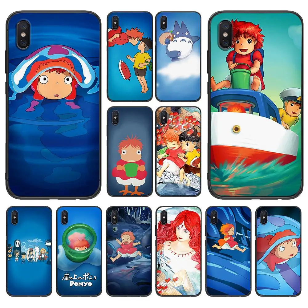 Anime cliff princess ponyo cute For Xiaomi Redmi Note 5 S2 7 Plus 6 3 3S Pro 4A 4X 5A 6A Prime Case Mi 9 8 RG Lite | Мобильные