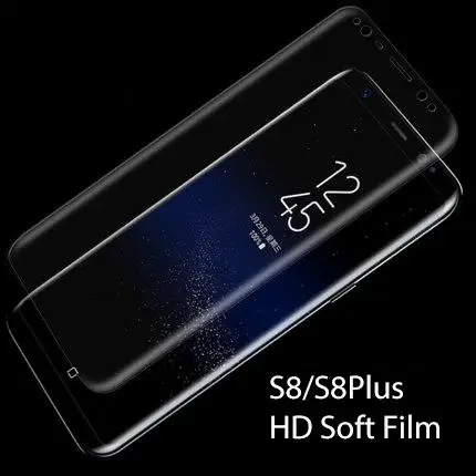 

For Samsung Galaxy S8 S8Plus S7 Edge S6 Edge Plus Full Cover Screen Protector 3D TPU Curved Film Soft Not Glass AE Saver Ship