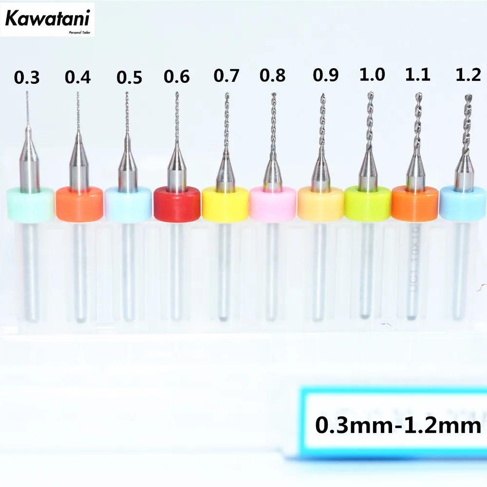 0,3 мм-1,2 мм, компьютерная машина с ЧПУ твердосплавное микро сверло, печатная плата сверло, SMT, пластик, дерево