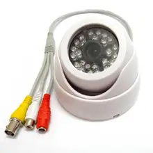 1/4 “CMOS 420TVL ИК Цвет Безопасности CCTV Аудио Камера Широкоугольный 3.6 мм Объектив MIC 24 Светодиодов D/N