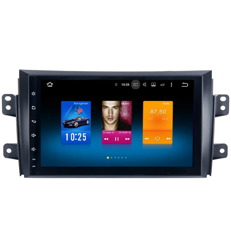 Cheap Android 8.0 car GPS radio player for Suzuki SX4 2006-2011 with Octa core px5 4+32G wifi 4g usb auto Multimedia 1